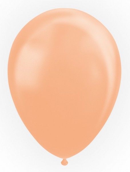 Latexballon perl pfirsich, ca. 30 cm, Packung zu 100 Stück, (unaufgeblasen)