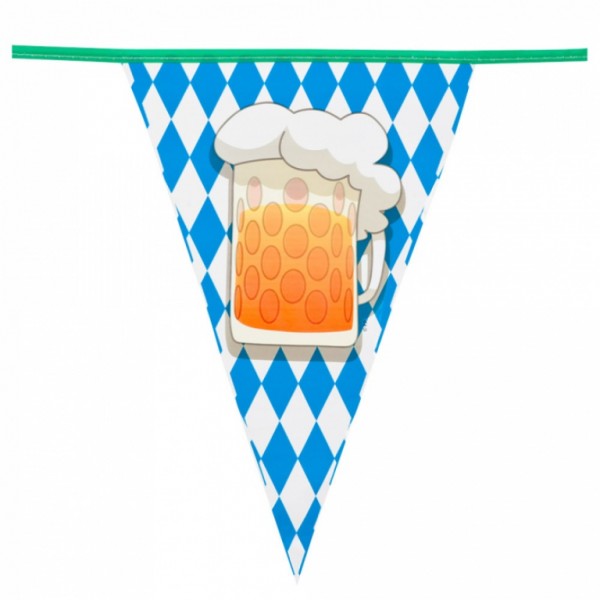 Wimpelkette Bierfest Bayern, Länge 6 m