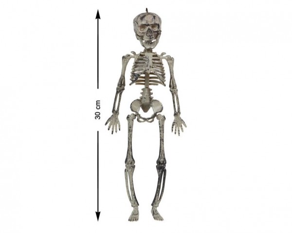 Hängedeko 3D Skelett, ca. 30 cm