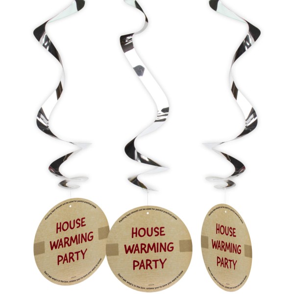 Housewarming Party Hängedekoration, 3 Stück
