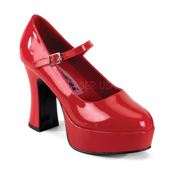 Plateau-Schuhe für Frauen rot
