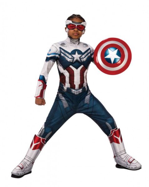 Kinderkostüm Captain America Deluxe