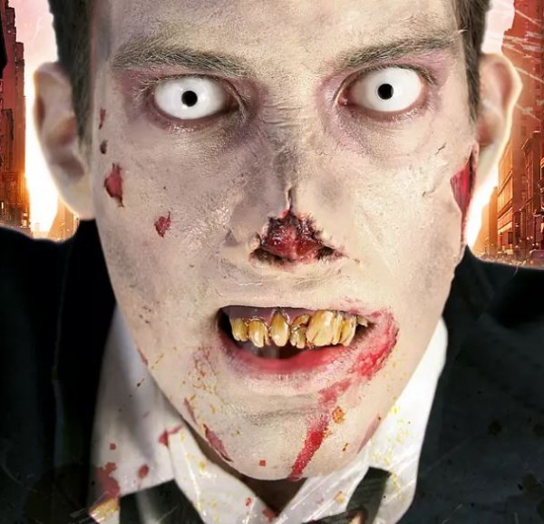 Zombie Gebiss, obere Zahnreihe