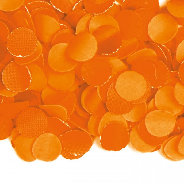 Konfetti, Beutel zu 1 kg, orange
