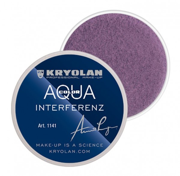 Kryolan Aquacolor Interferenz kleine Dose RB violett