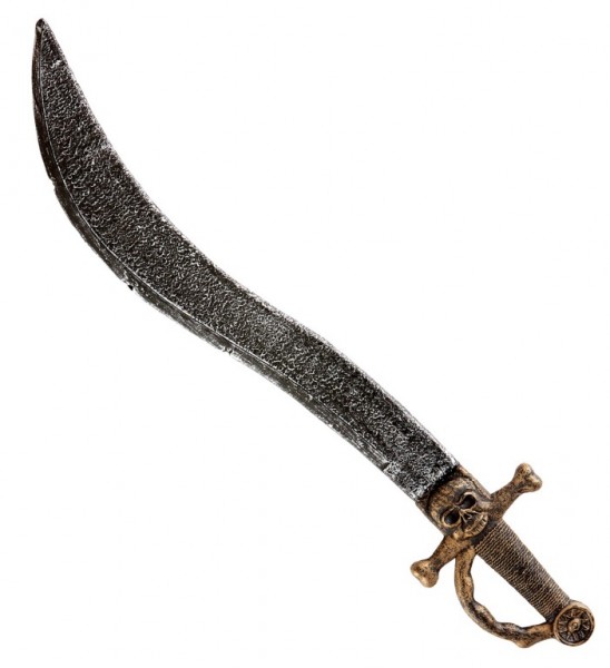 Schwert mit gekrümmter Klinge, 73 cm lang, Antikeffekt