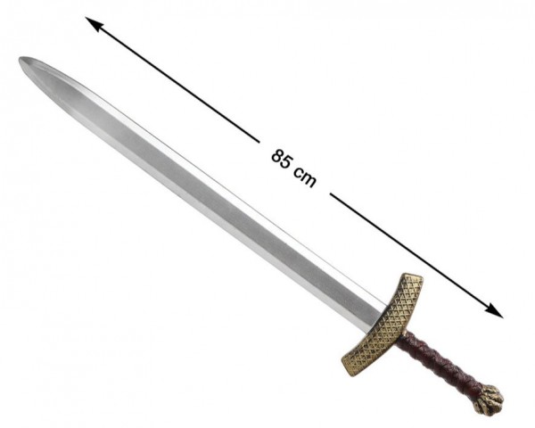 Kampfschwert, silber, ca. 85cm lang