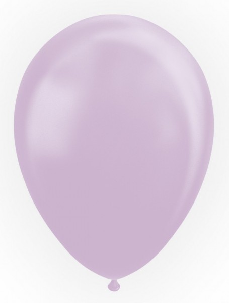 Latexballon perl lavendel, ca. 30 cm, Packung zu 25 Stück, (unaufgeblasen)