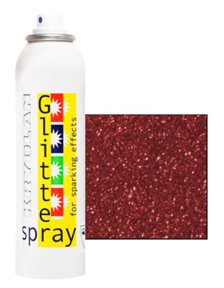Kryolan Glitterspray rot, 150 ml