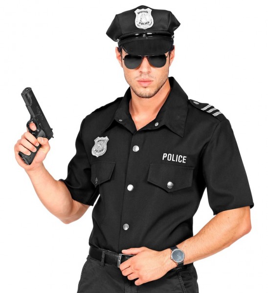 Herrenhemd Polizei Offizier