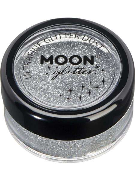 Moon Ultrafine Glitter Dust, silber