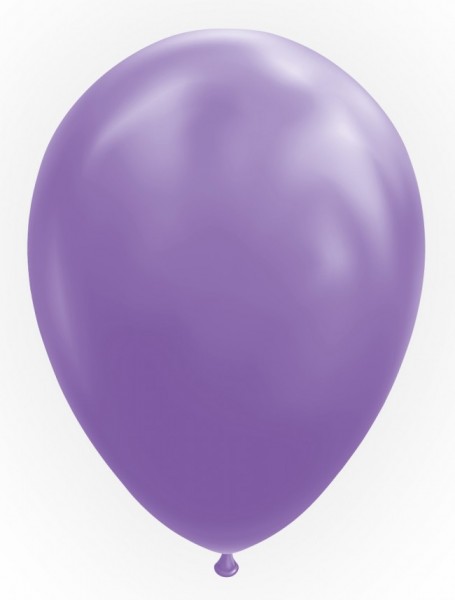 Latexballon lavendel, ca. 30 cm, Packung zu 25 Stück, (unaufgeblasen)
