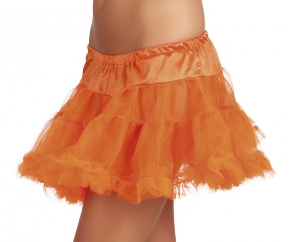 Petticoat, neon orange, Einheitsgrösse 34-38