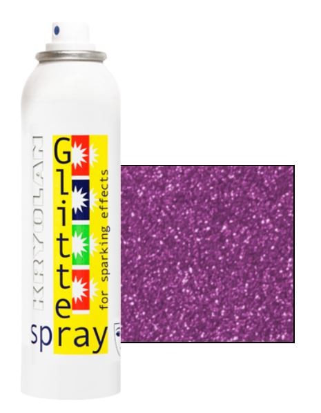 Kryolan Glitterspray pink, 150 ml