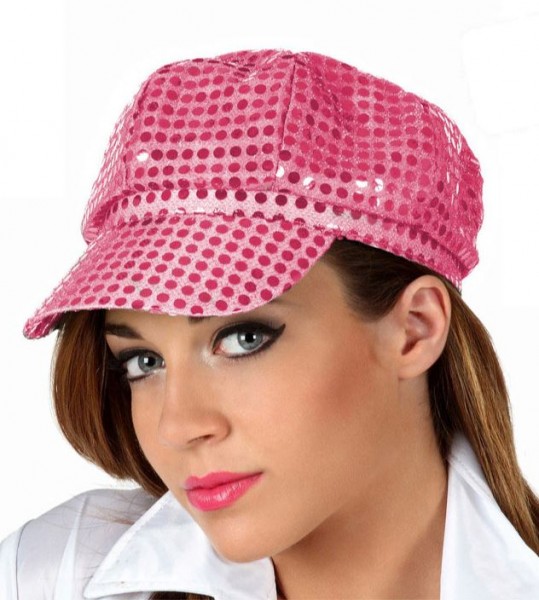 Disco Mütze, pink, Einheitsgrösse