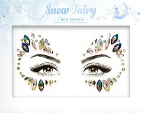 Face Jewels Snow Fairy