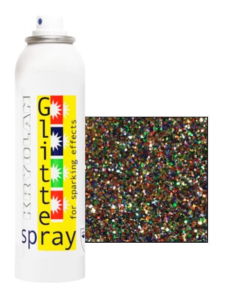 Kryolan Glitterspray bunt, 150 ml