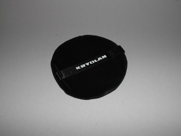 Kryolan Premium Puderquaste schwarz 10 cm