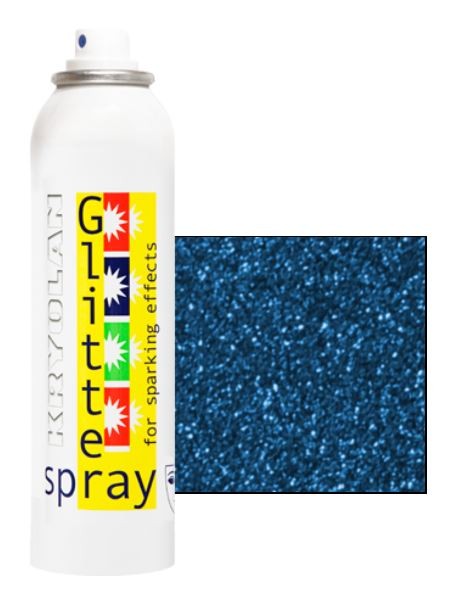 Kryolan Glitterspray blau, 150 ml