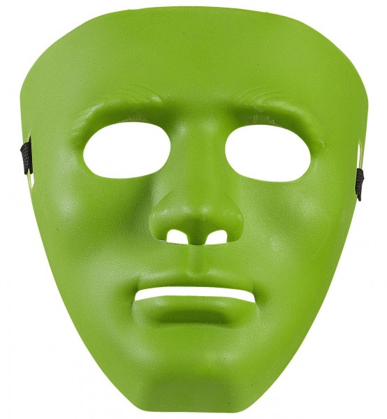 Maske Anonymus grün
