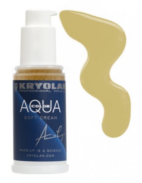 Kryolan Aquacolor Soft Cream 50 ml, gold