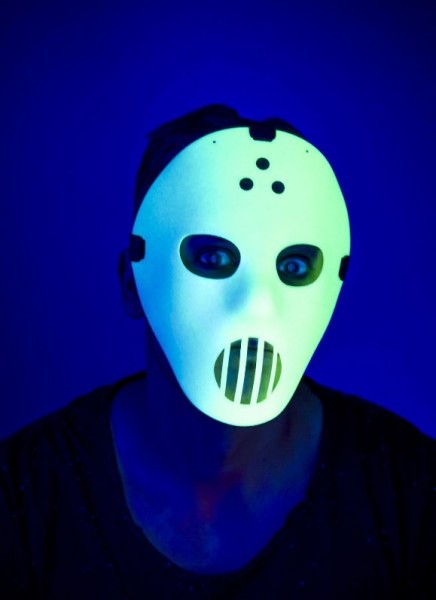Hockey-Maske, nachtleuchtend