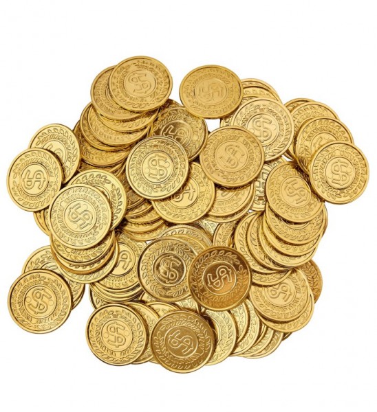 Goldmünzen, 100 Stück