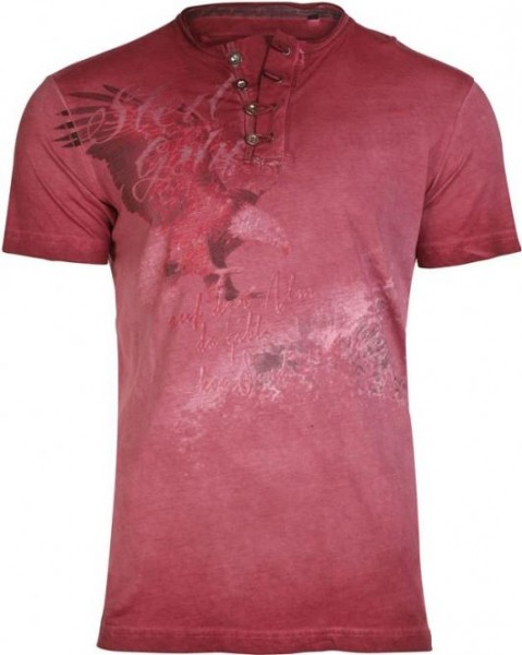 T-Shirt Ulfried, burgund