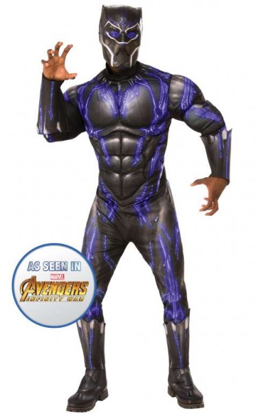 Black Panther Kampfanzug Deluxe Kostüm
