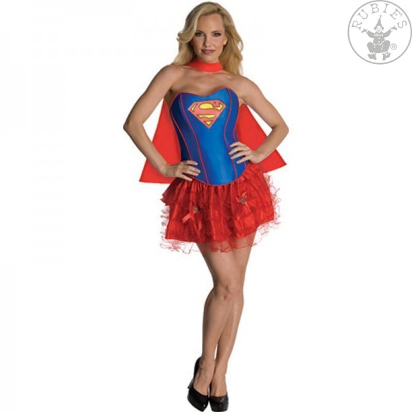 Supergirl Corset Dress Kostüm
