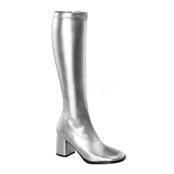 Silber Stiefel für Frauen