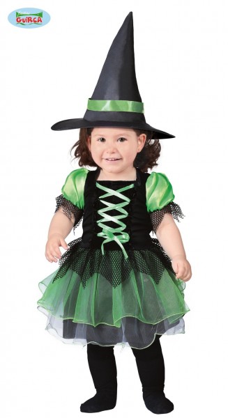 Baby Hexe Kostüm, grün