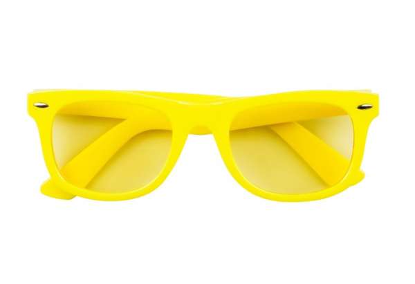 Partybrille, Neon gelb