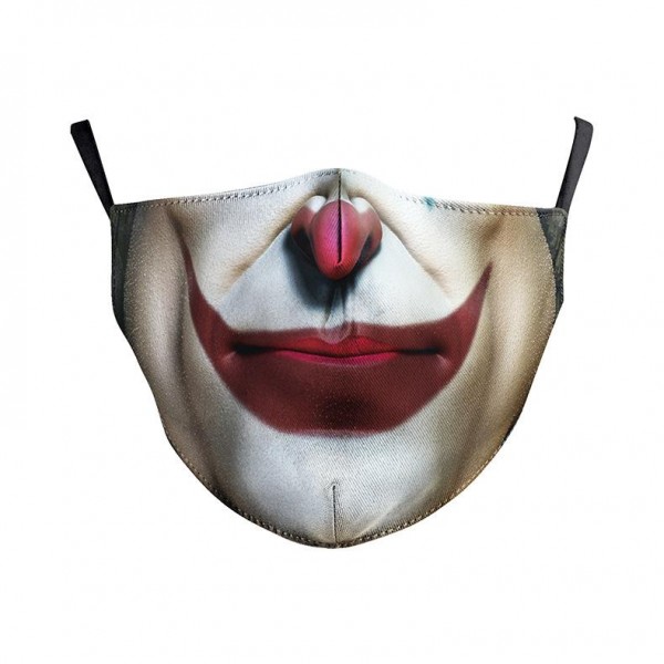 Stoffmaske Classic Clown mit Filter