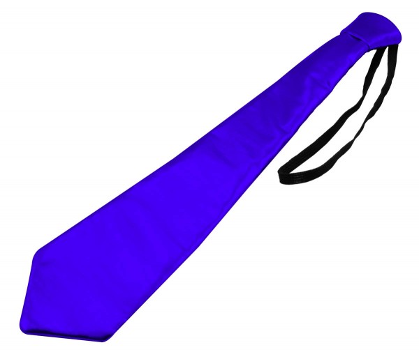 Krawatte metallic blau