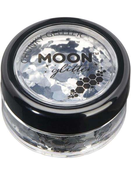 Moon Classic Chunky Glitter, silber