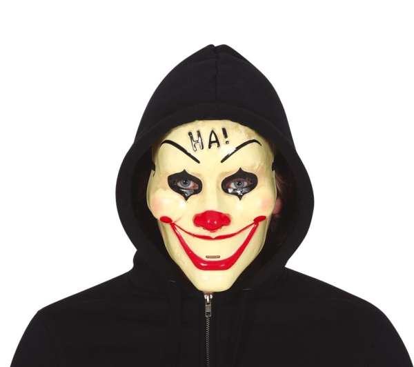 Clown Maske `Ha!`
