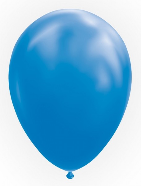 Latexballon royal blau, ca. 30 cm, Packung zu 100 Stück, (unaufgeblasen)