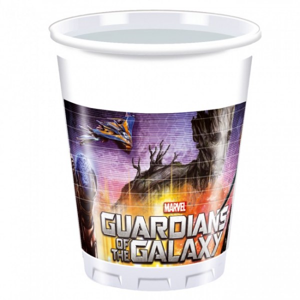Guardians of the Galaxy Plastikbecher, 8 Stück