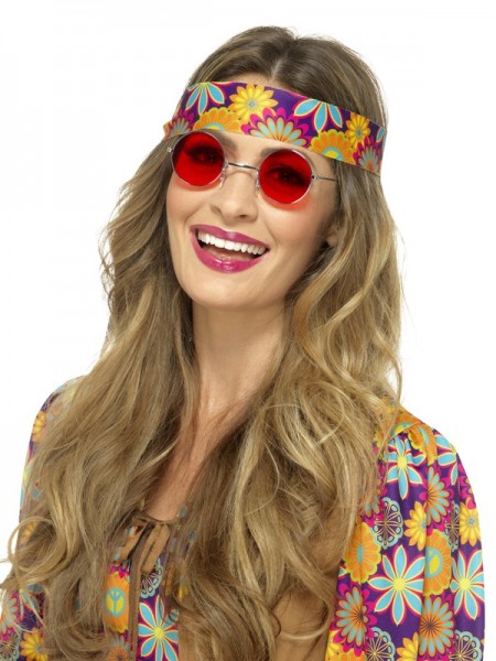 Hippie Brille, rot