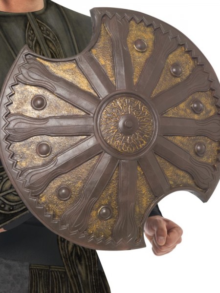Archilles Schild, bronze, 50 cm