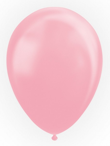 Latexballon perl rosa, ca. 30 cm, Packung zu 100 Stück, (unaufgeblasen)