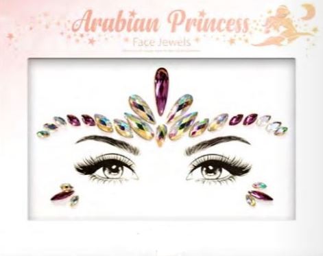 Face Jewels Arabian Princess