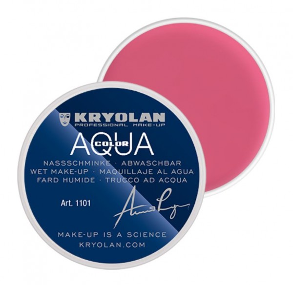 Kryolan Aquacolor kleine Dose R22 bengalrot/pink