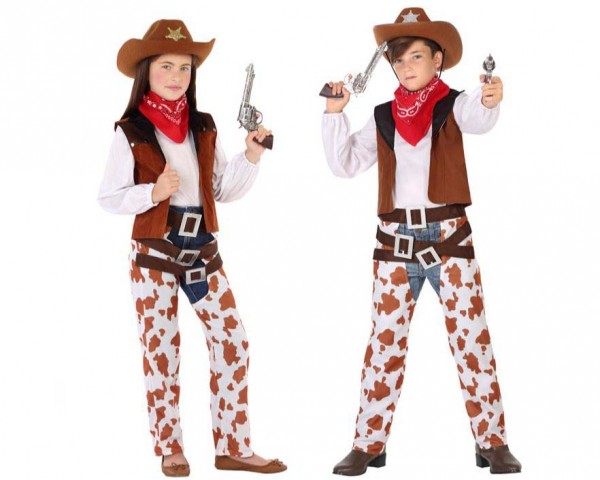Kinderkostüm Cowboy/Cowgirl