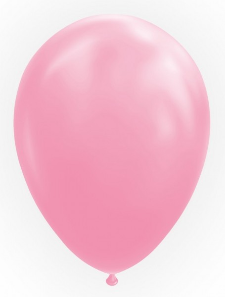 Latexballon rosa, ca. 30 cm, Packung zu 25 Stück, (unaufgeblasen)