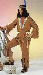 Kostüm Indianer, Hose, Bluse, Gürtel