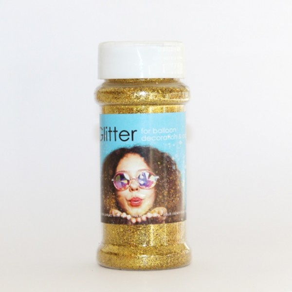 Glitter Dose, gold, 100 g