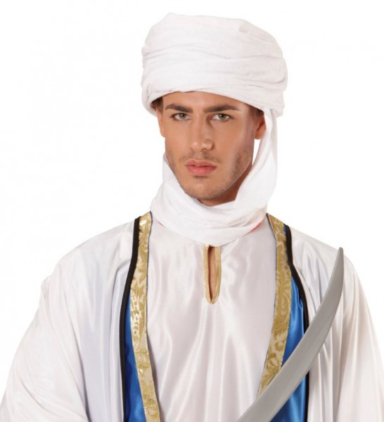 Arabischer Turban, weiss