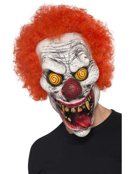 Schräge Clown Maske, Latex